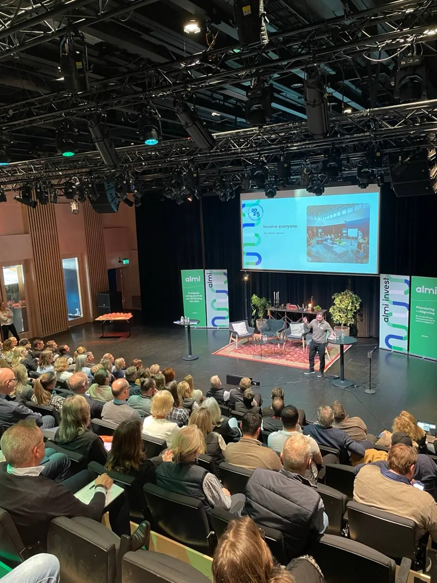 Large audience at Almi Finansieringsdagen 2025