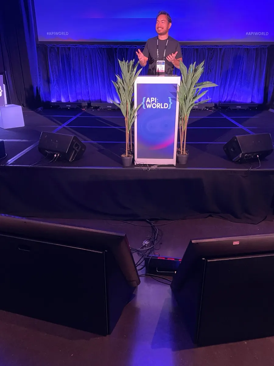 Fredric Lundberg speaking at API World